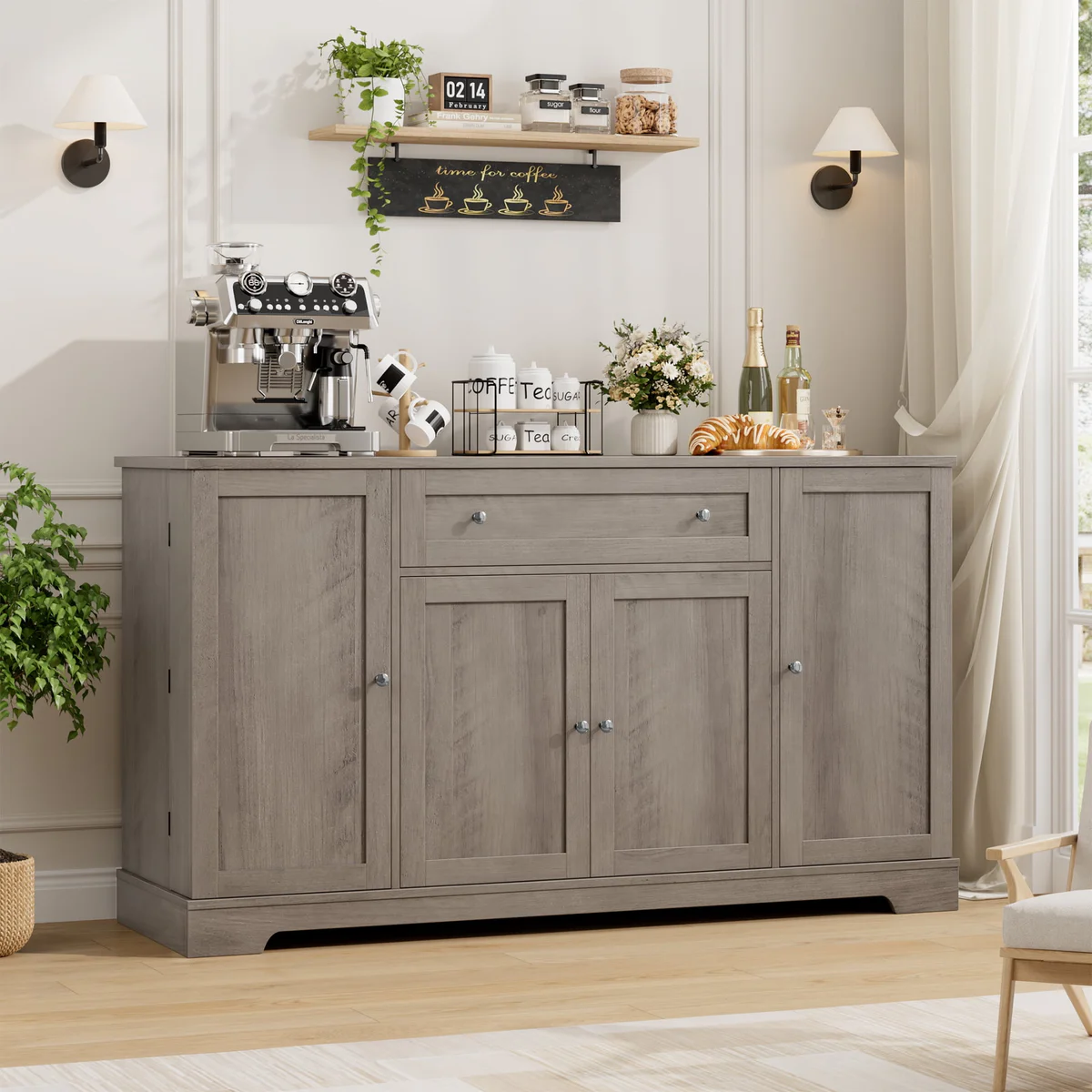 Homfa Kitchen Sideboard Cabinet 
