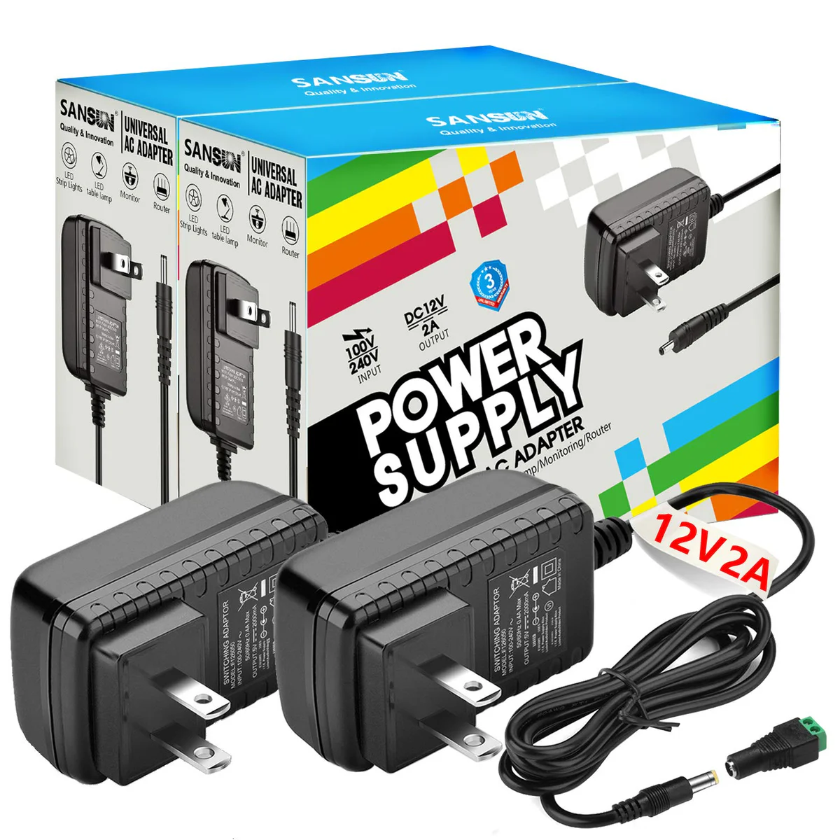 Power Supply AC Jack Converter