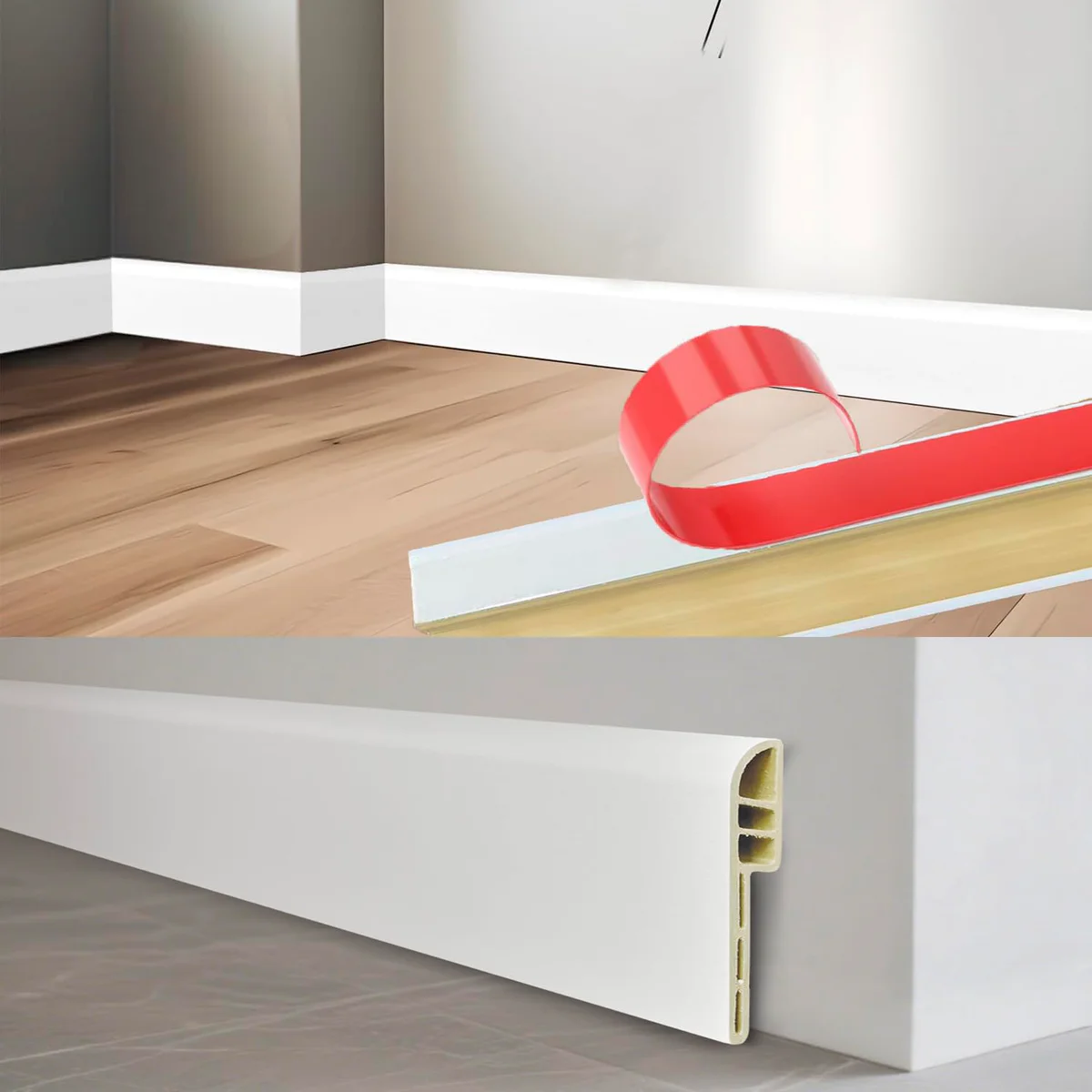 TRAIN2 ART Baseboard Trim, 8 Pack