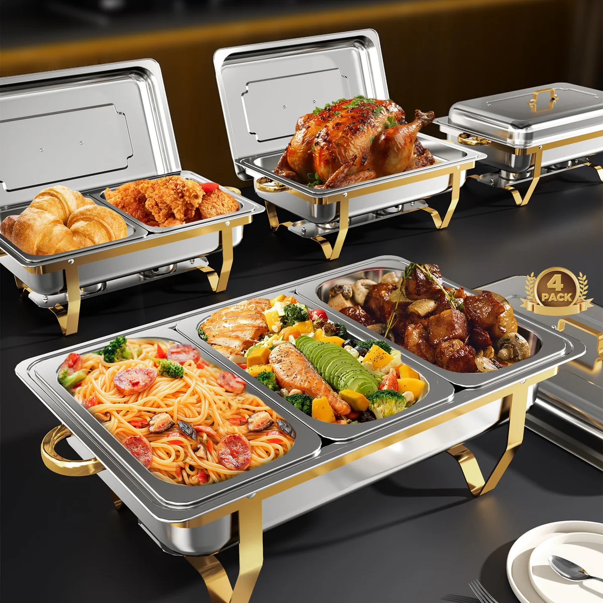 Amhier Chafing Dish Buffet Set