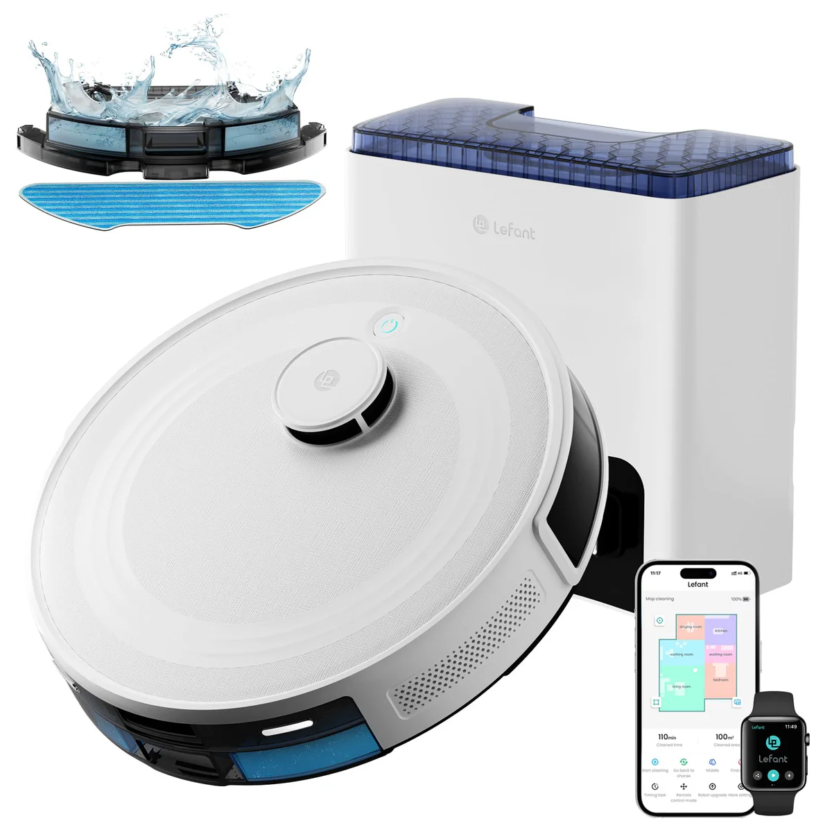 Lefant Robot Vacuum and Mop