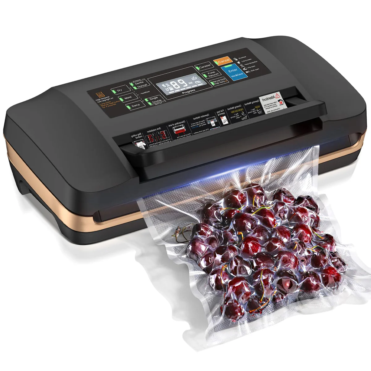 QIQIAOB Vacuum Sealer Machine Food Saver