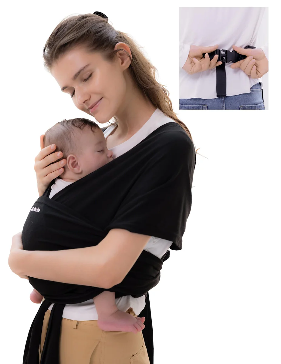 BABELIO Adjustable Buckle Baby Wrap Carrier