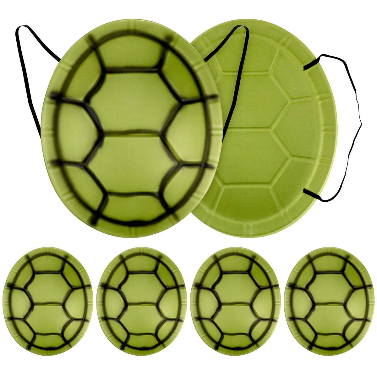 Abaodam 6PCS Turtle Shell Cosplay Costume 