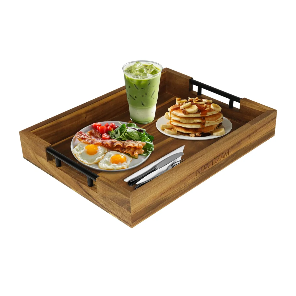 NDA DZAM Acacia Wood Serving Tray