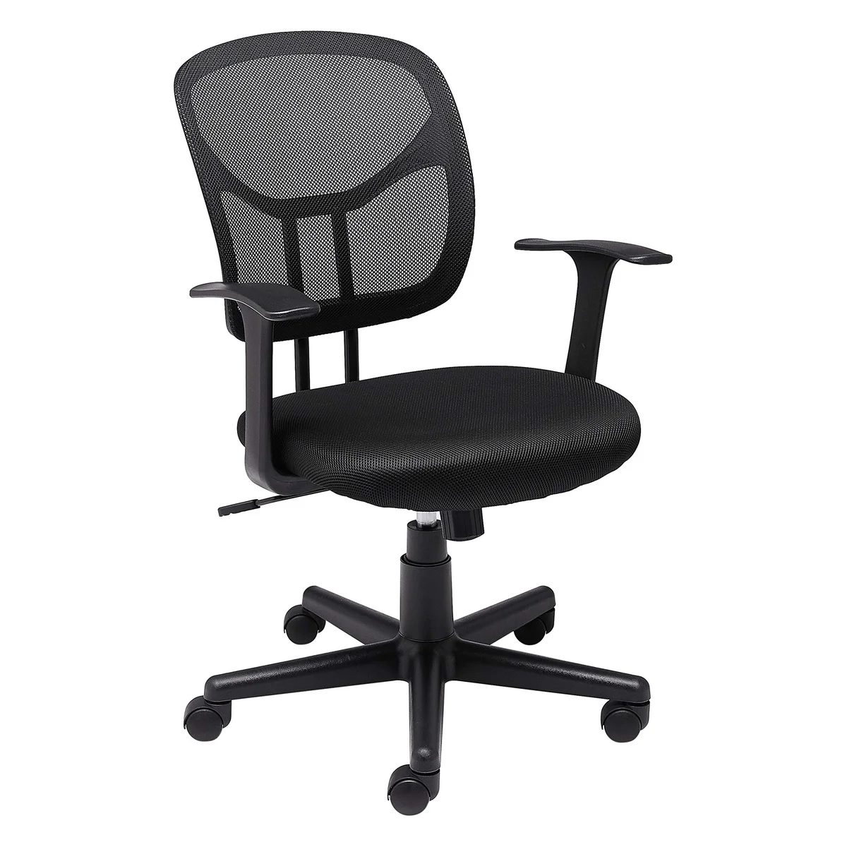 USED AmazonBasics Mid-Back Desk Office Chair Black