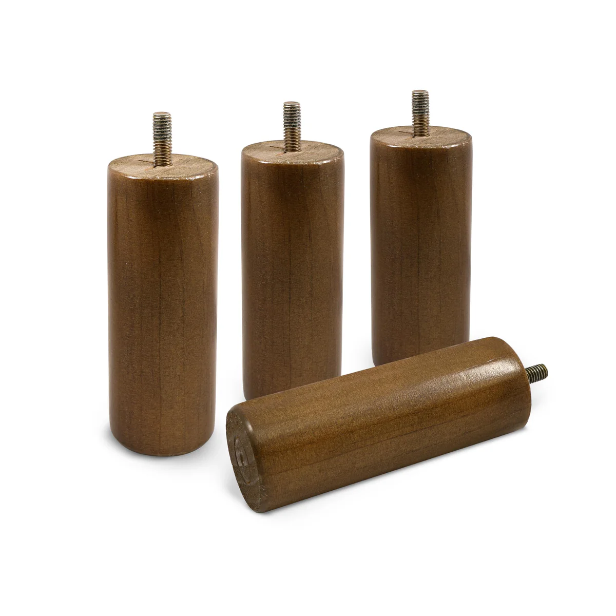 Babyletto Gelato Crib, Dresser Replacement Feet - Natural Walnut