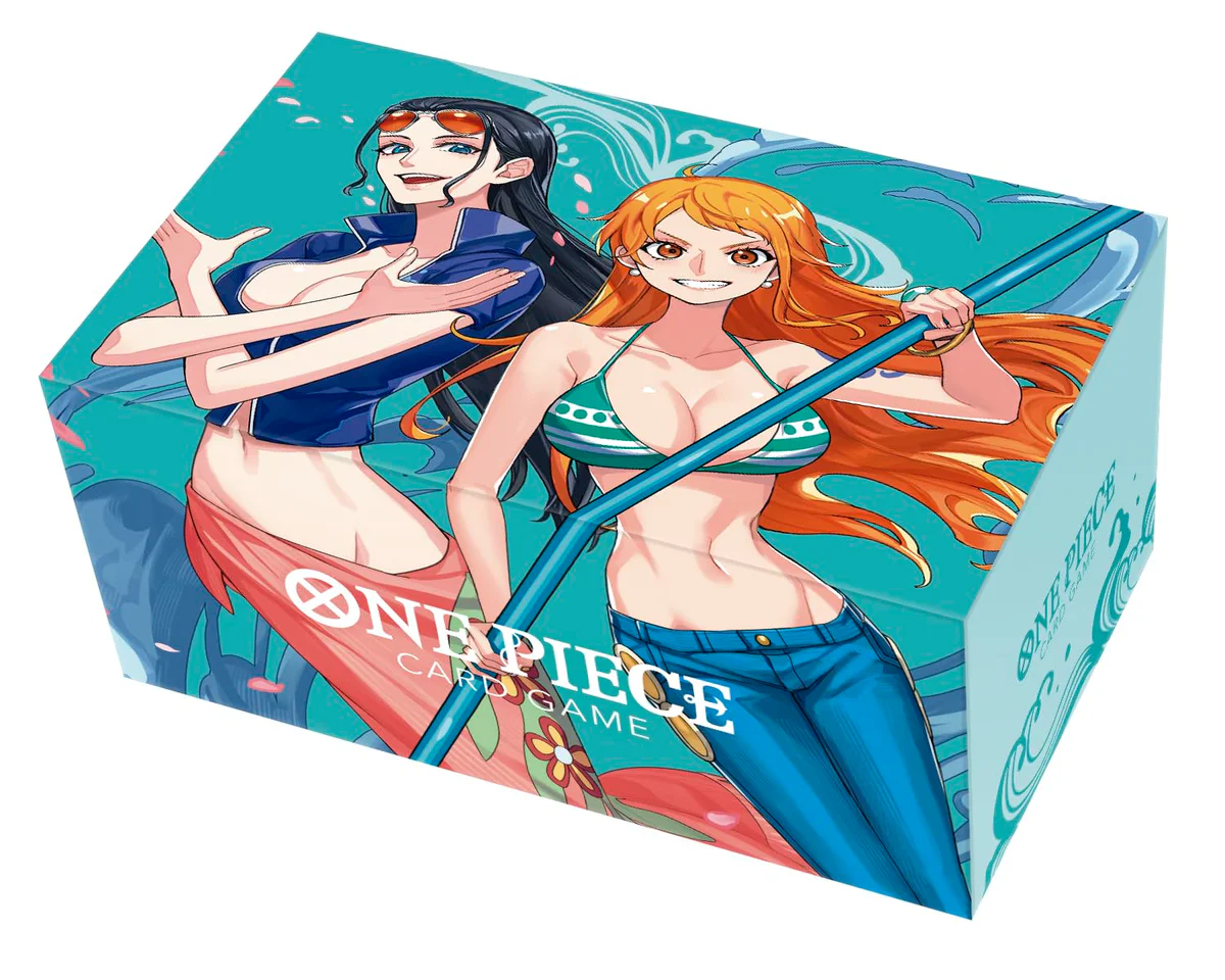 BANDAI NAMCO One Piece Card Game Case Nami & Nico Robin Limited Edition