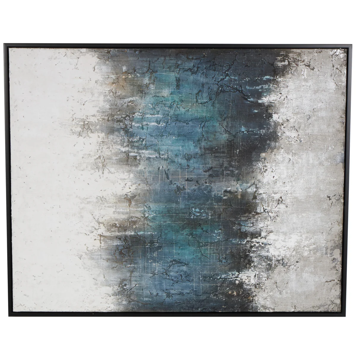 Deco 79 Abstract Geometric Canvas Art