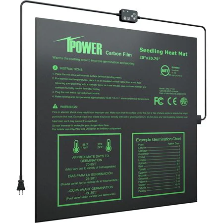 iPower Seedling Heat Mat Propagation Pad