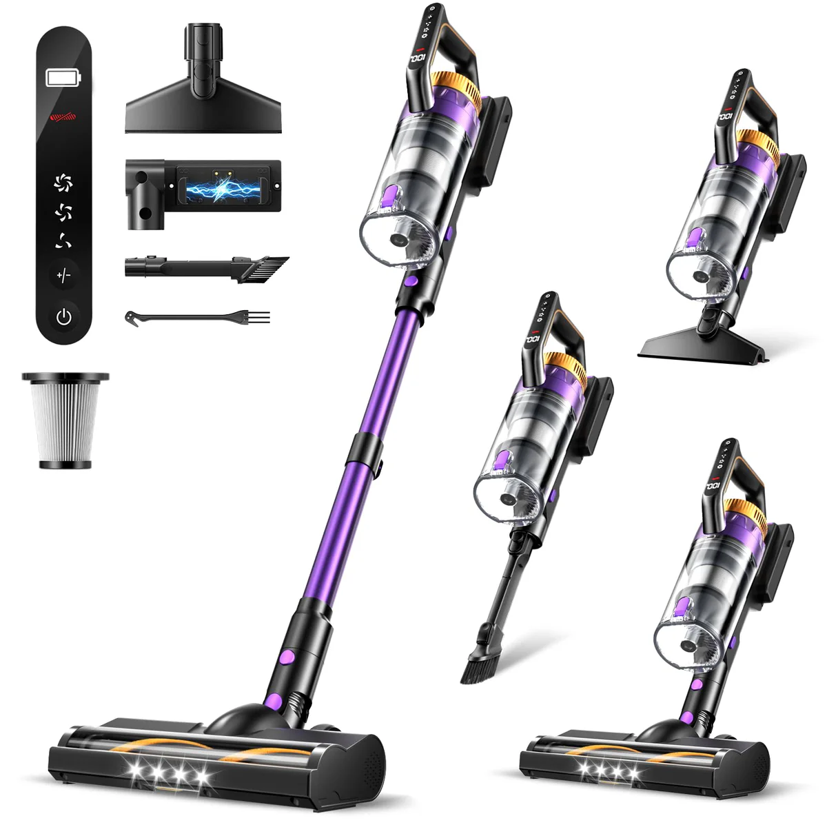 Rittvot Cordless Stick Vacuum Cleaner