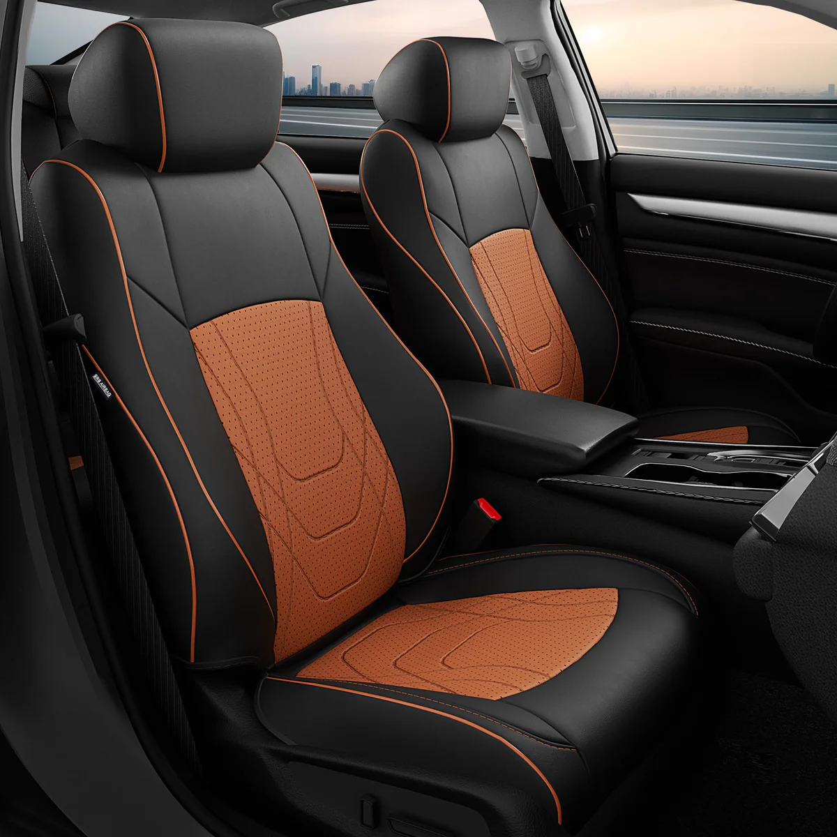Honda Accord LX (2018 - 2022) - Black/Brown (Full Set)