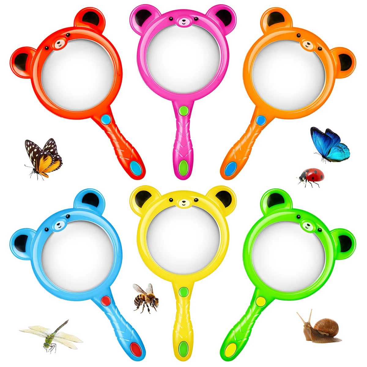 TORINALITAL Kids Magnifying Glass Toy