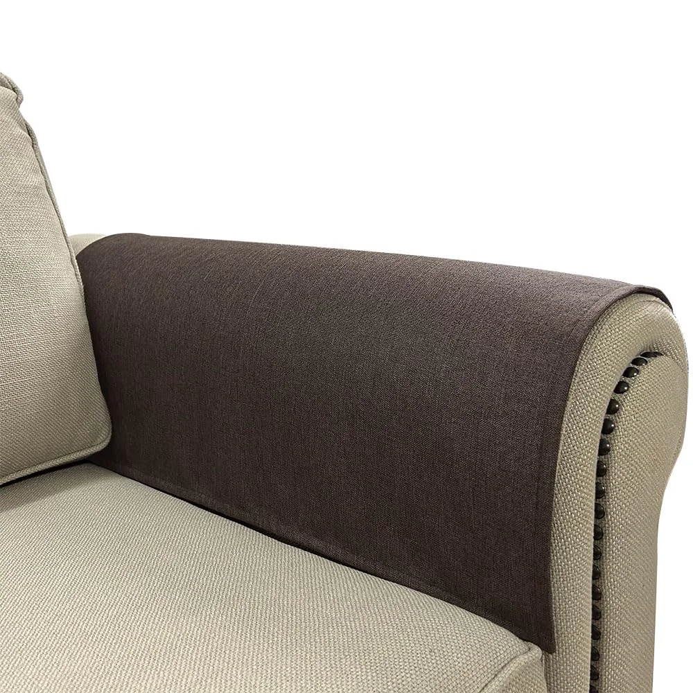 NOYOURS Anti-Slip Furniture Armrest Cover Sofa Arm Protector