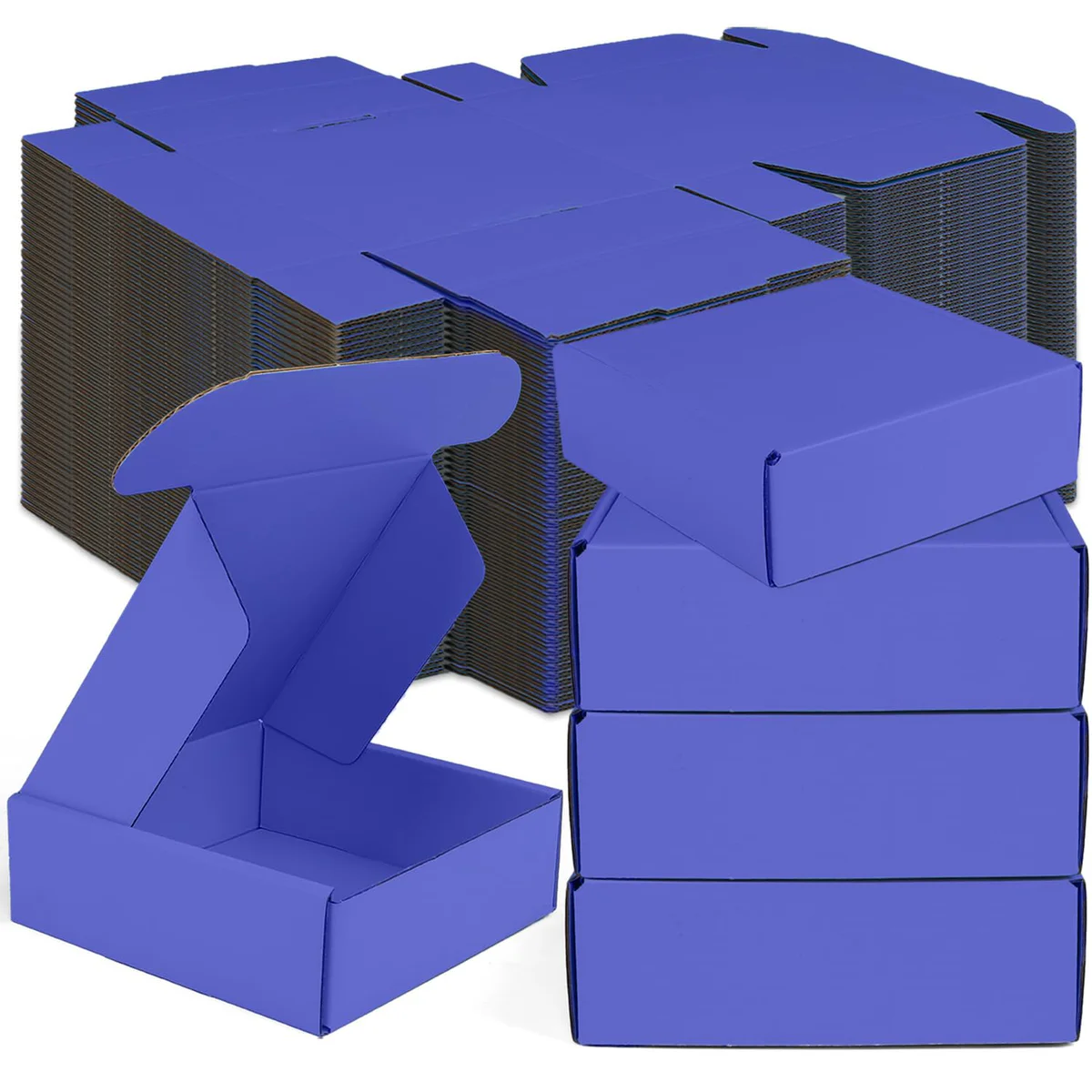 Wuqoioo Small Corrugated Cardboard Mailer Boxes