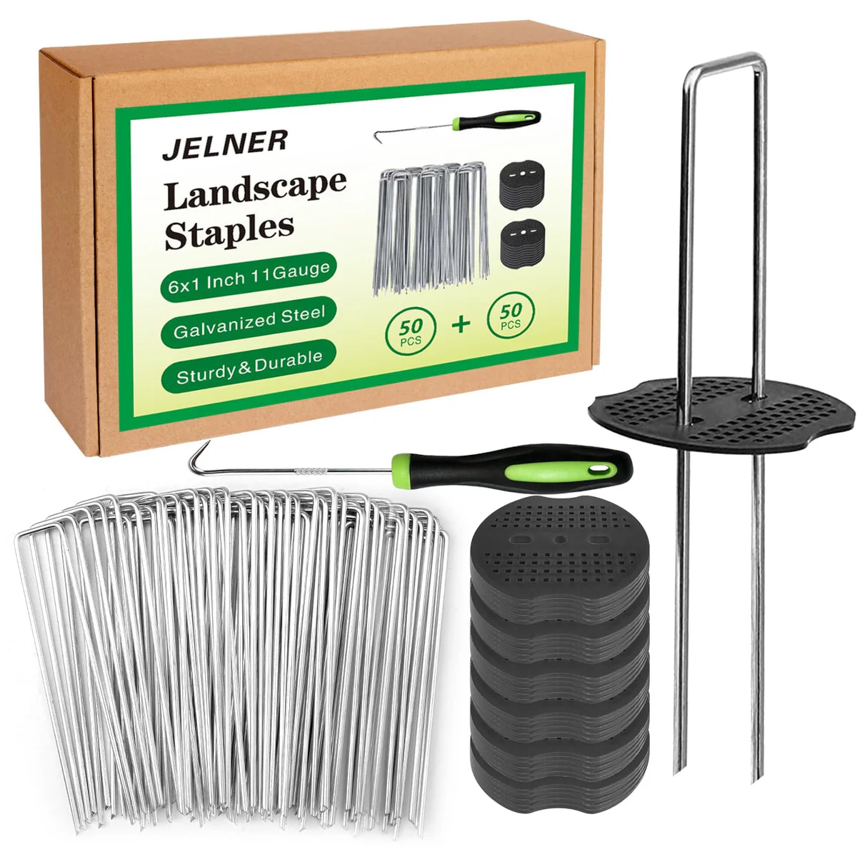 JELNER Garden Stakes