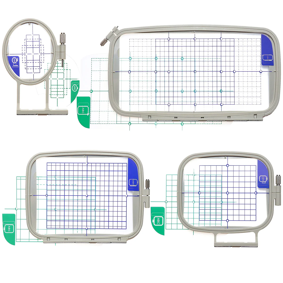 New brothread Embroidery Machine Hoop Set