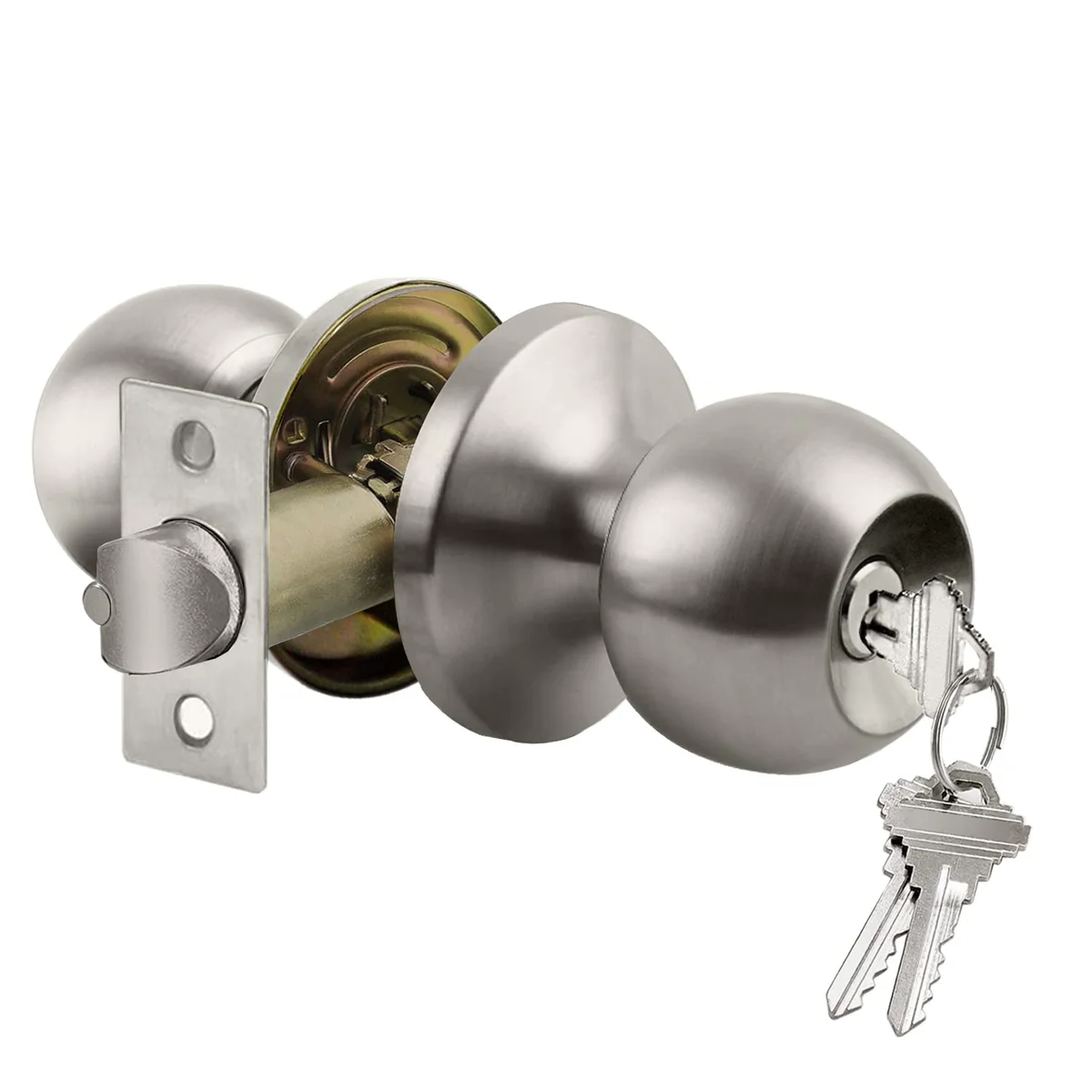  Passage Door Lever Handle Set