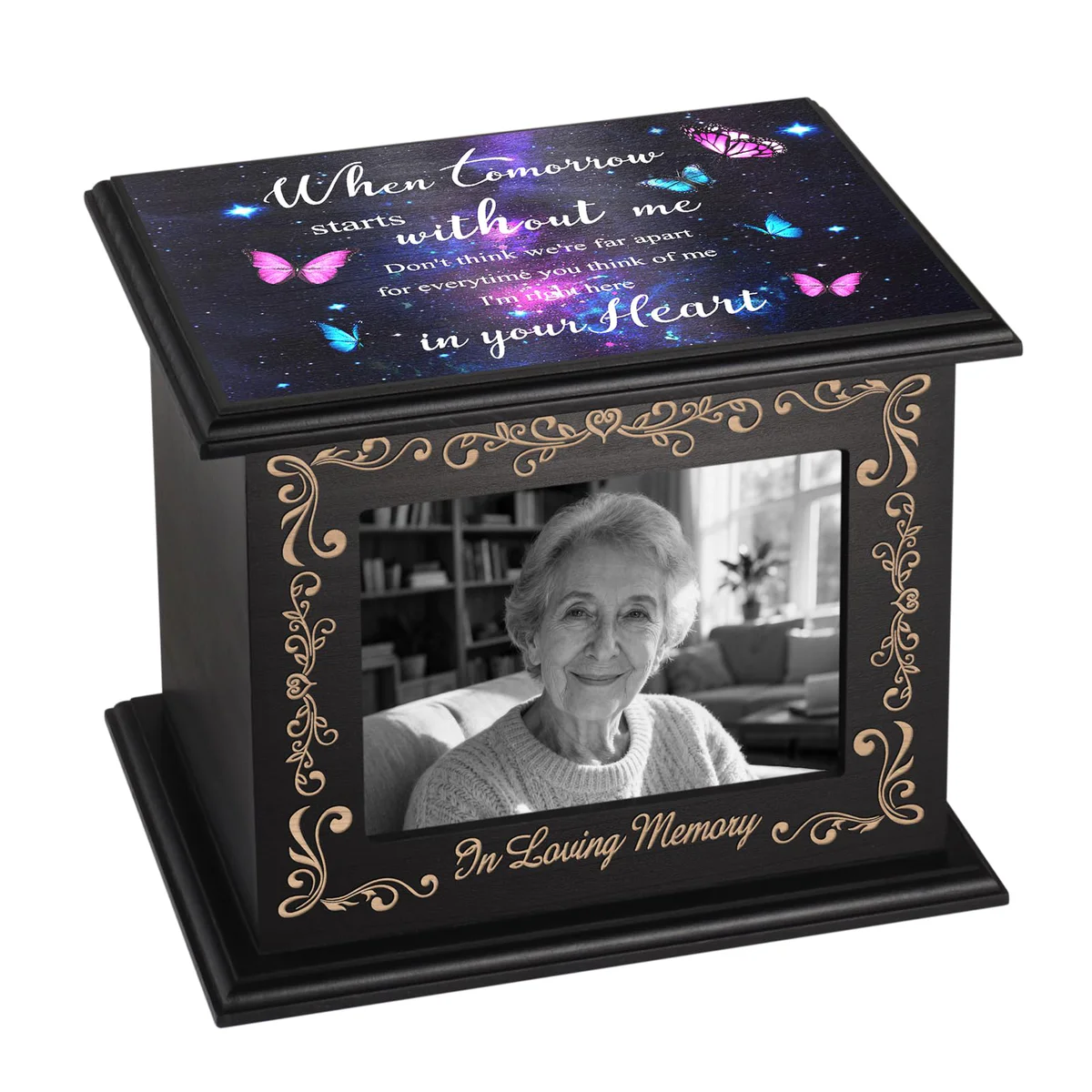 Abooxiu Photo Frame Cremation Urn