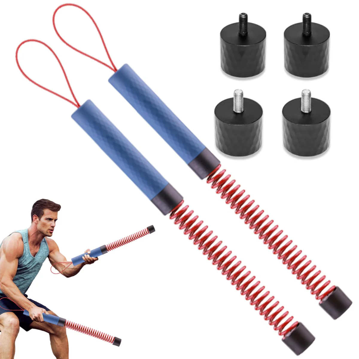 TraVisonyx Ropeless Jump Rope Battle Cordless Skipping Rope