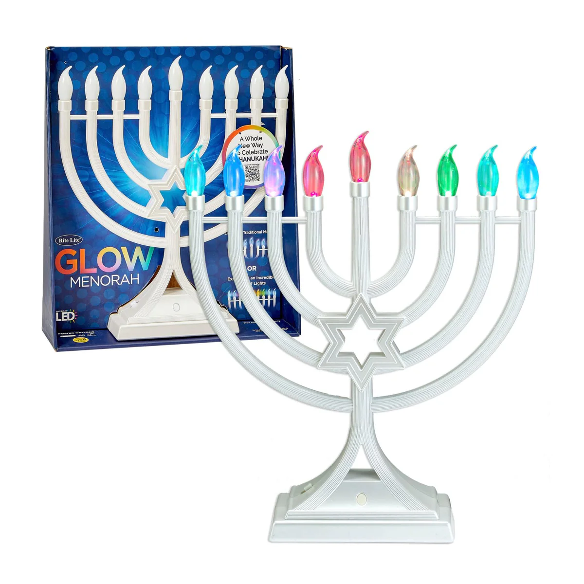 Rite Lite LED Electric Hanukkah Menorah
