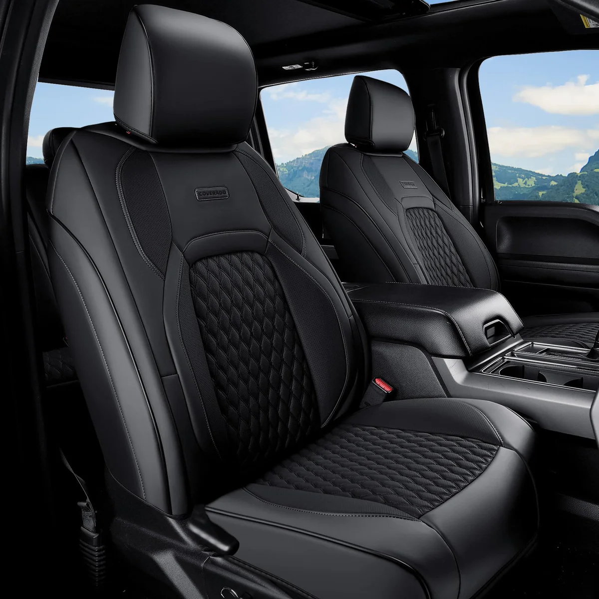Chevy Silverado - Car Seat Covers (Front Only)
