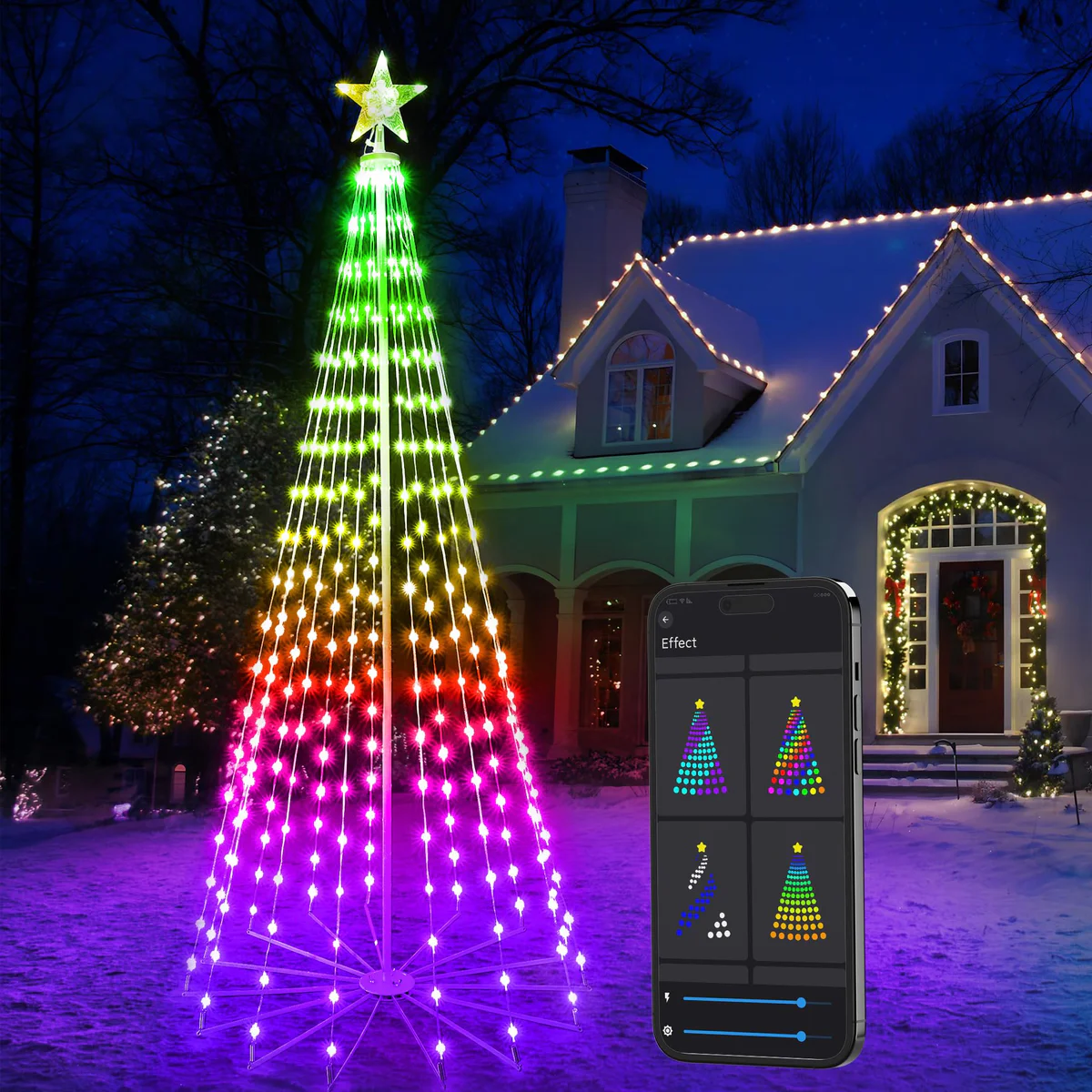 Brizled Smart RGB LED Christmas Tree