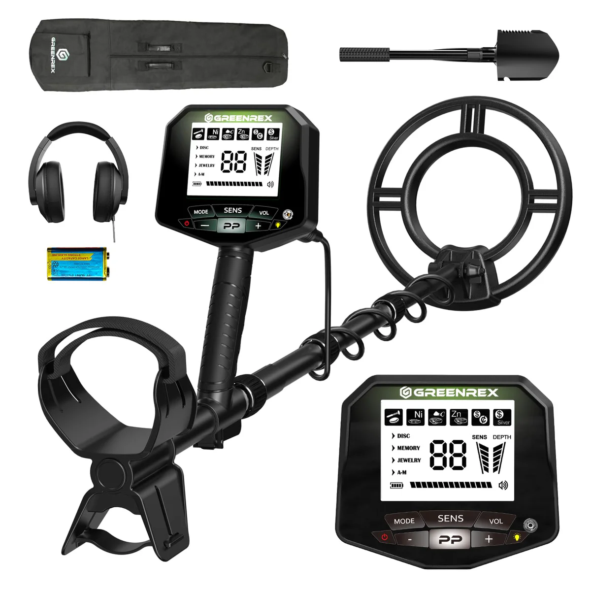 GreenRex GC-1065 Professional Metal Detector