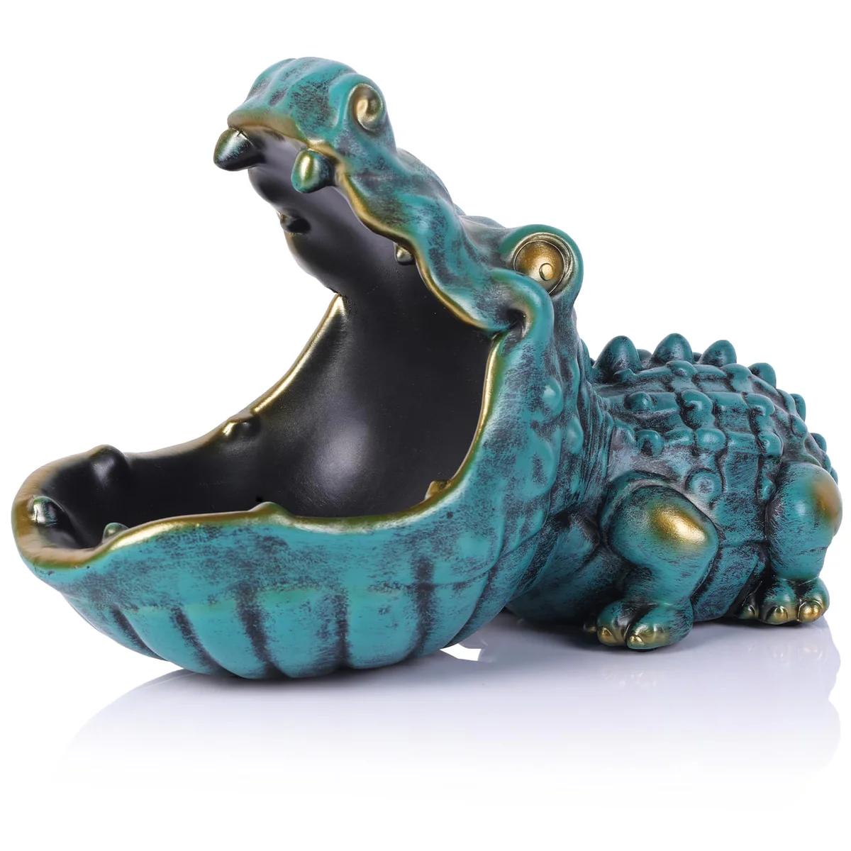 oliruim Alligator Key Bowl Decorative Candy Trinket Dish