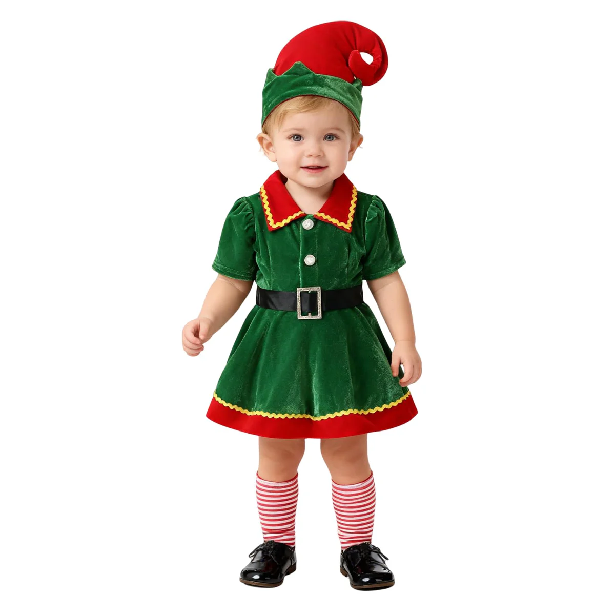 Ovmxqso Baby Elf Christmas Costume