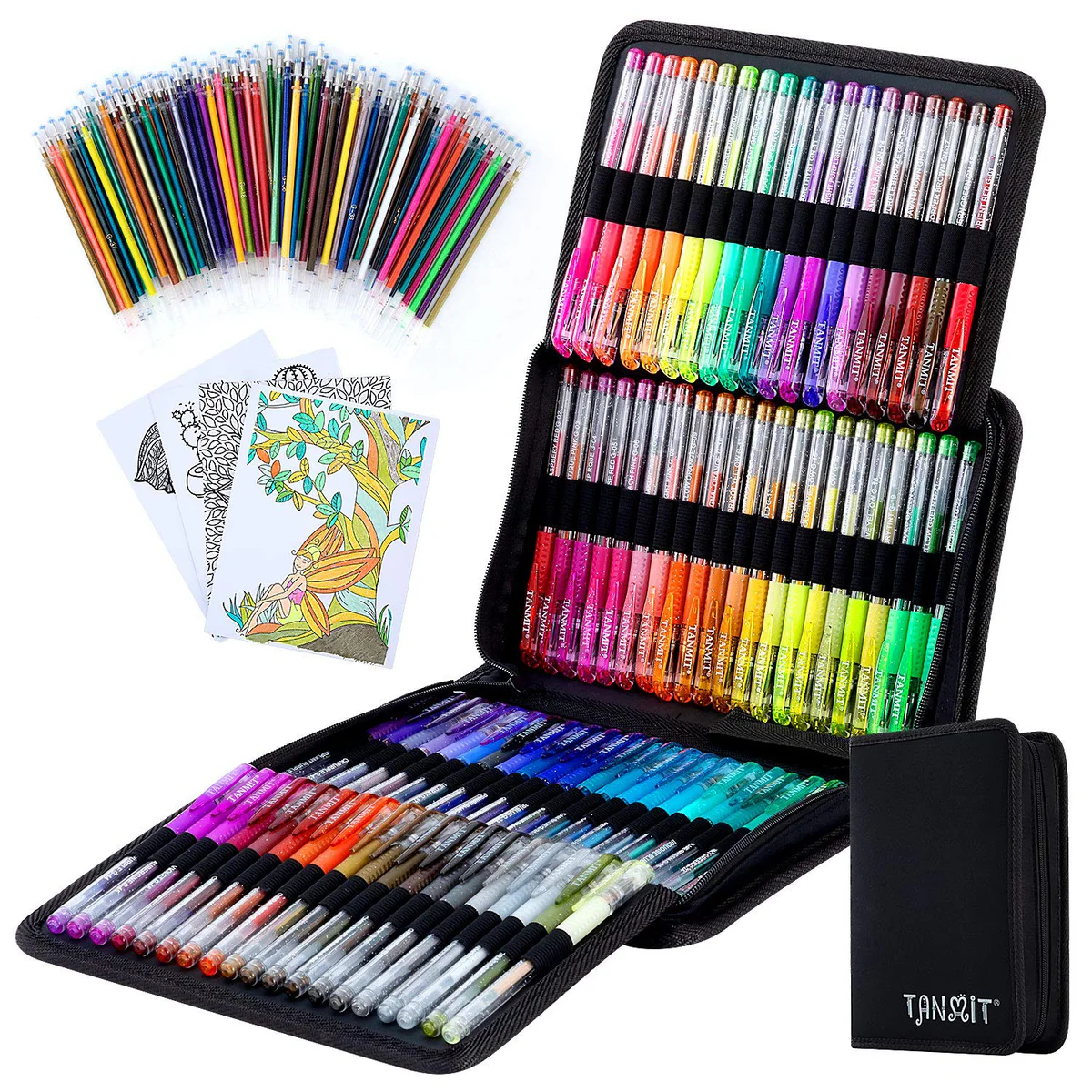 TANMIT Glitter Gel Pens Set