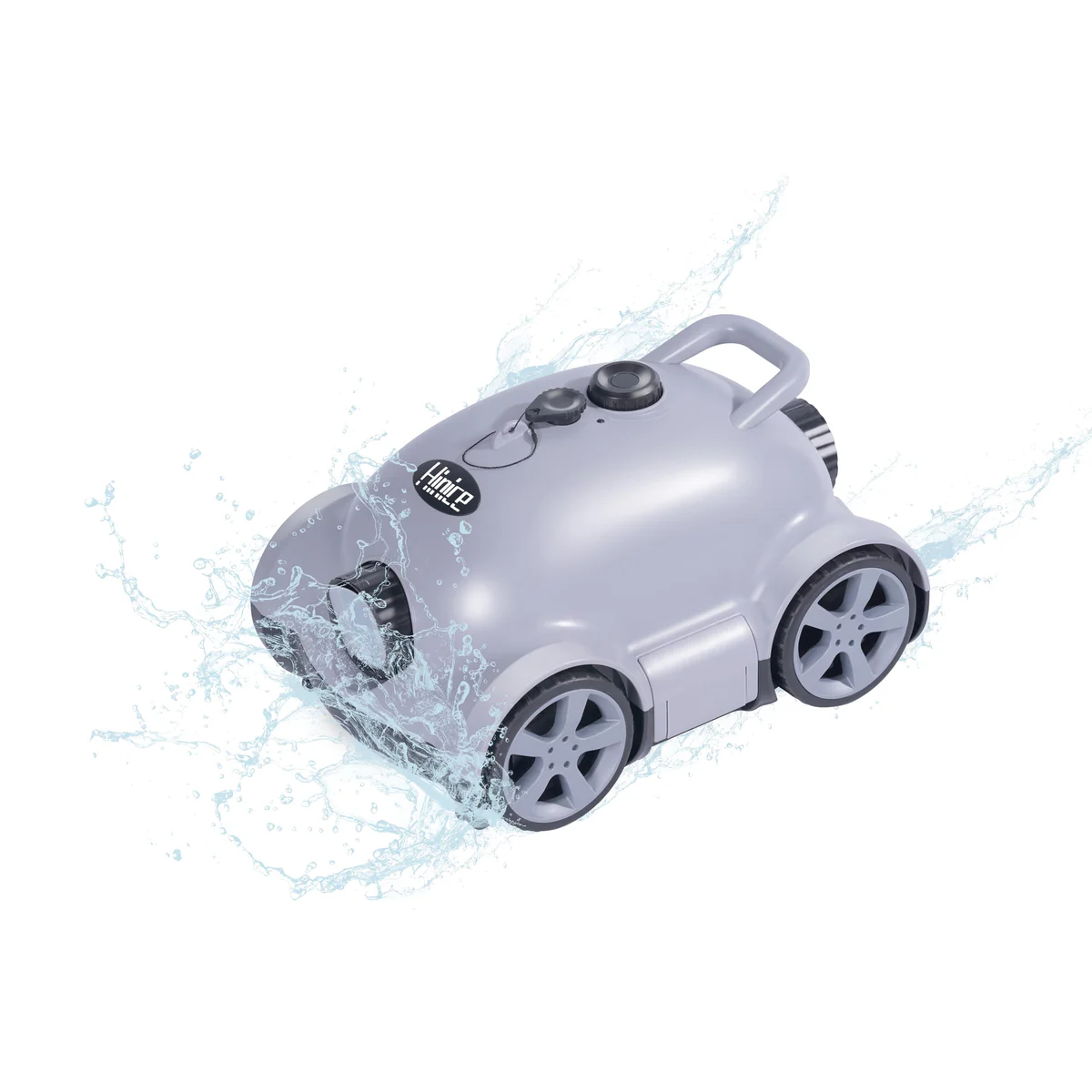 Hinice Robotic Pool Cleaner, Gray