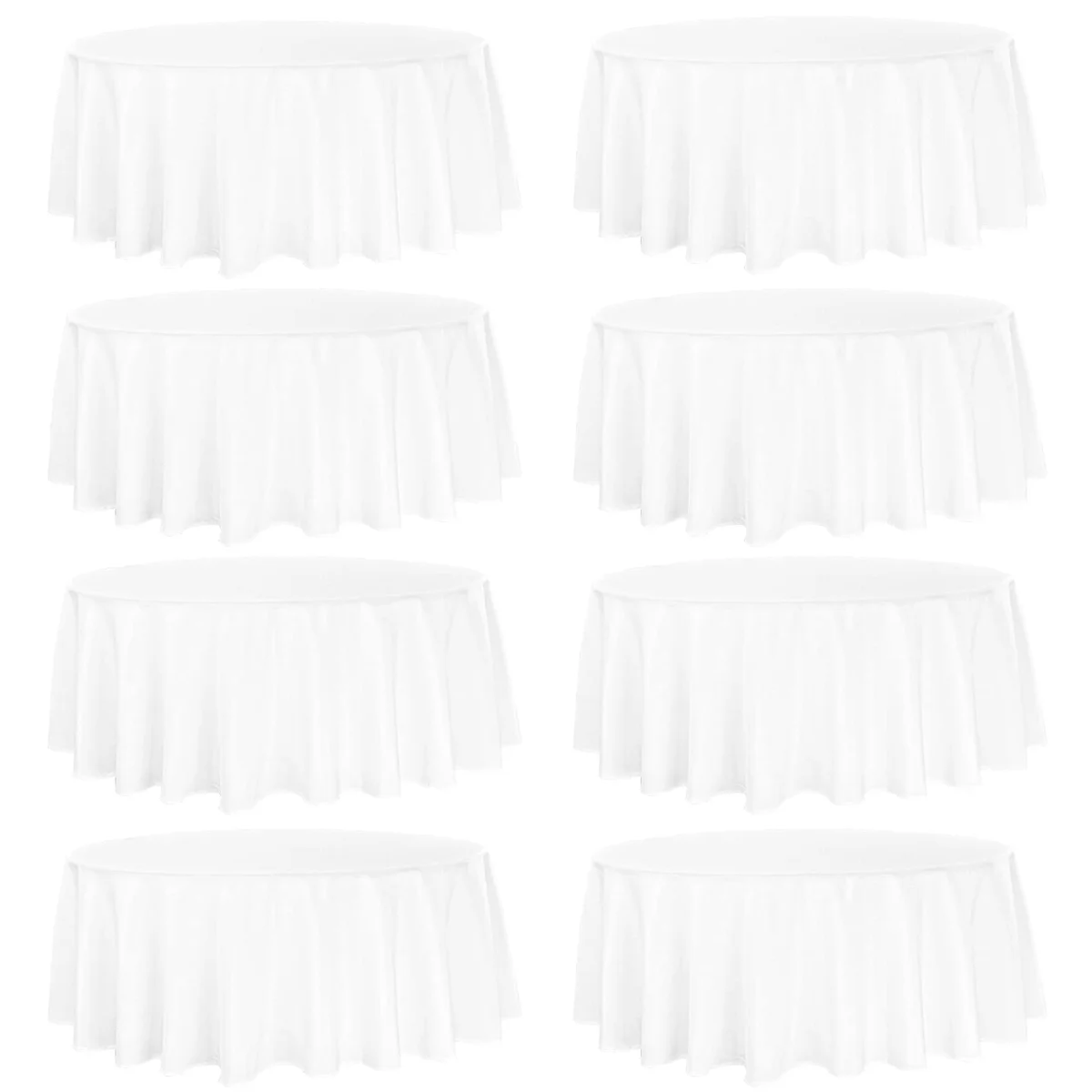 Thick Premium Round Tablecloth 