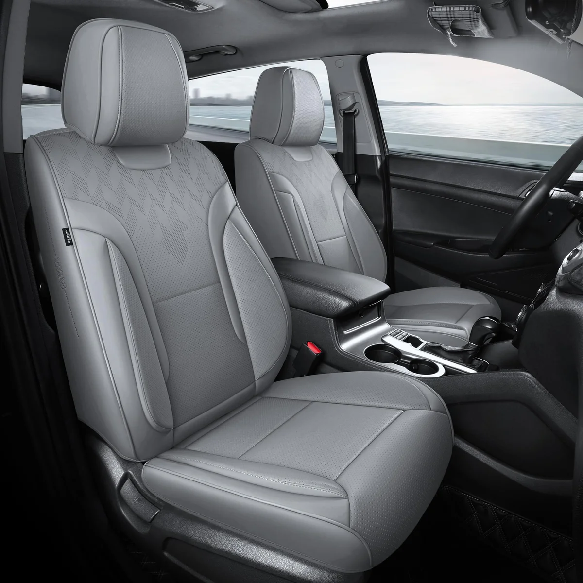 Universal Fit - Grey Seat Covers (Full Set)