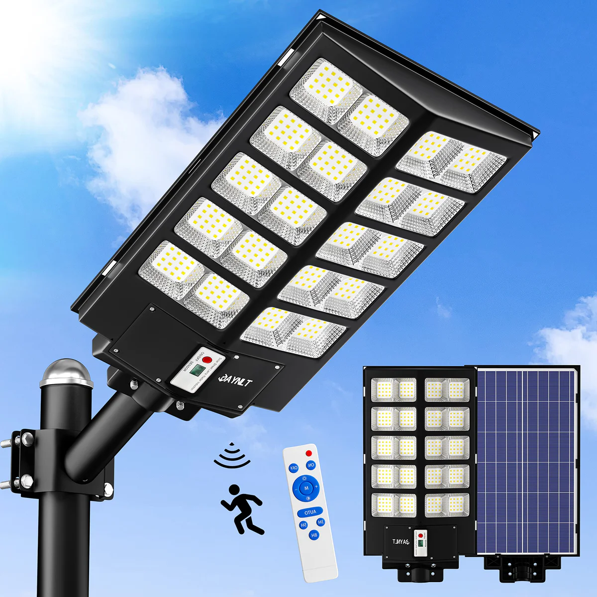 JAYNLT LED Solar Street Light 
