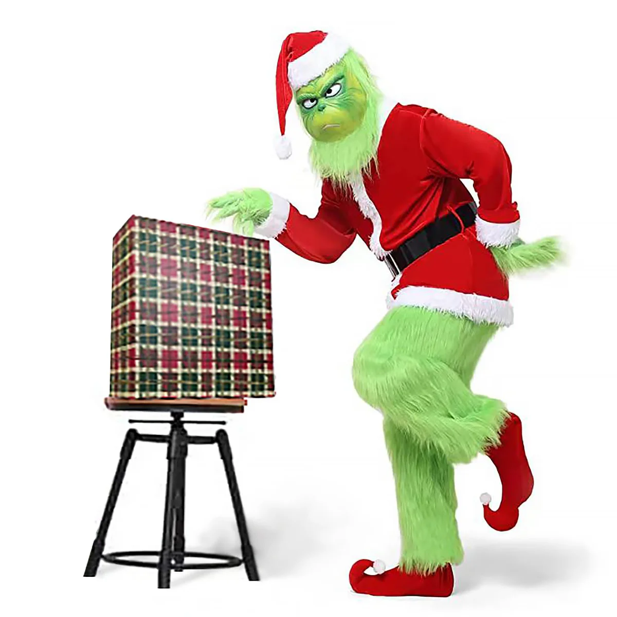  Grinch Christmas Costume Set Child