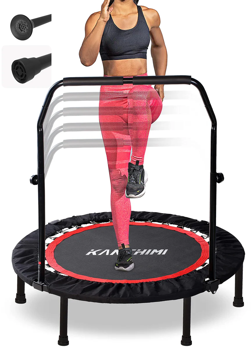 Kanchimi Mini Exercise Rebounder Trampoline with Handle