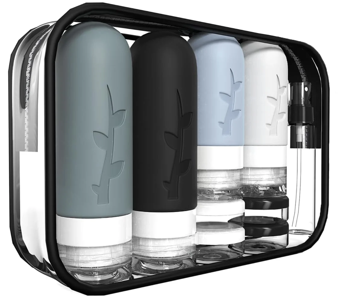 Tocelffe Empty Travel Bottles Set
