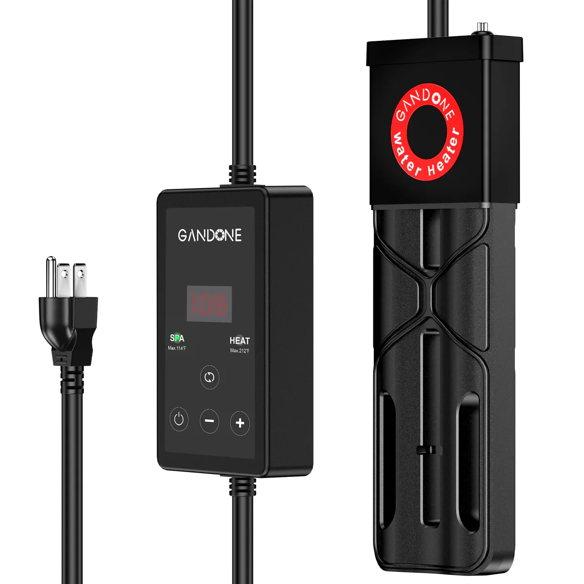 GANDONE Spa Water Heater with Digital Display