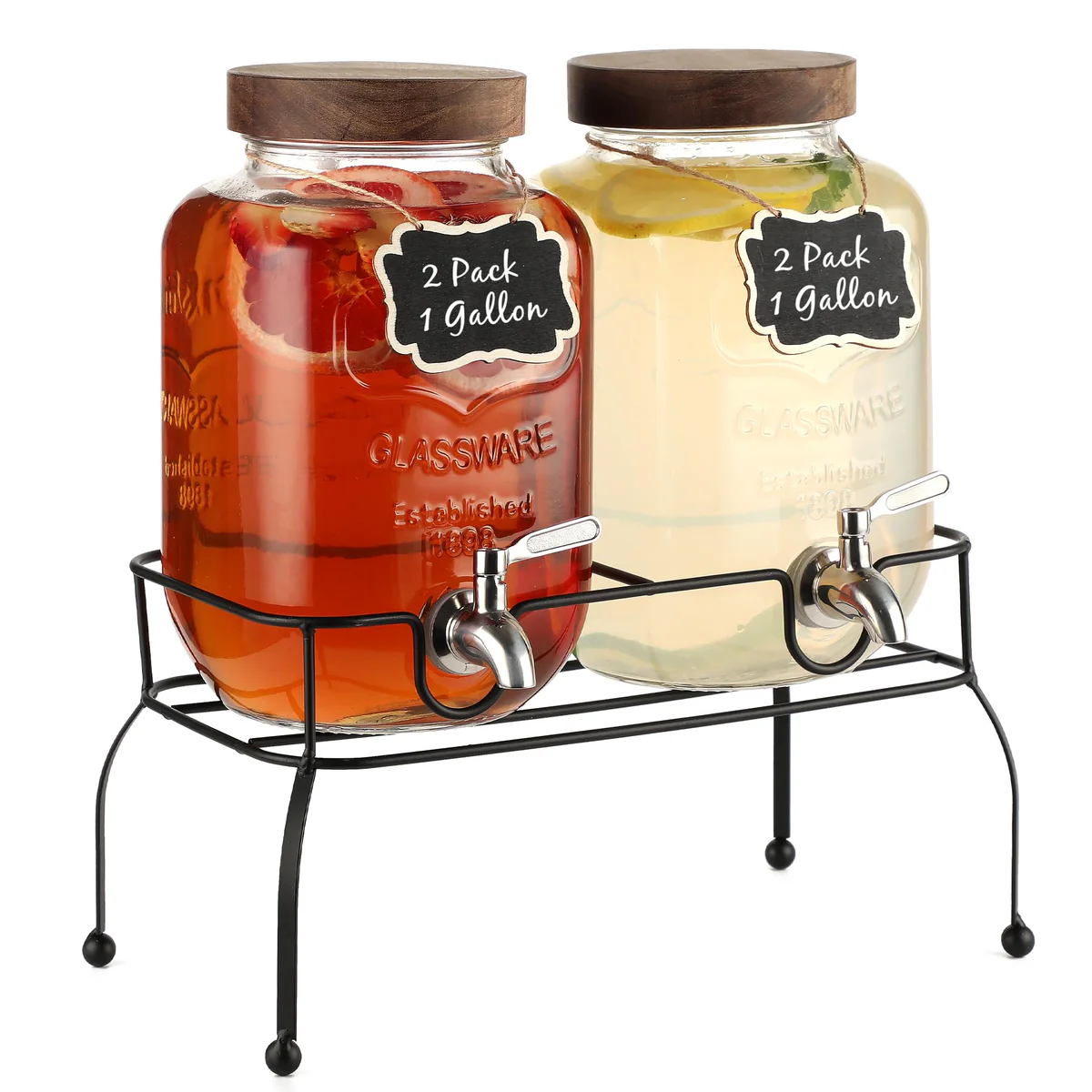 MiraEase Glass Drink Dispenser