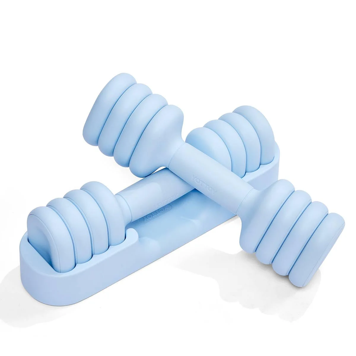 YOTTOY Adjustable Dumbbell Set with Base