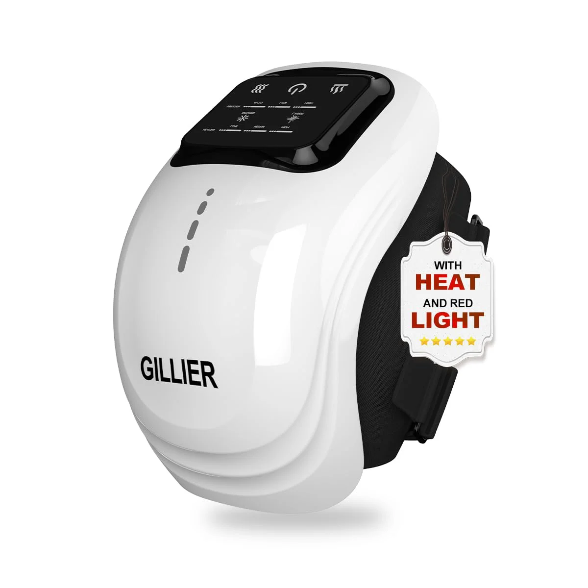 GILLIER Knee Massager with Heat and Vibration