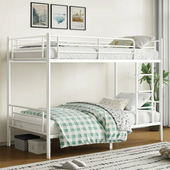 Metal Twin Over Twin Bunk Bed