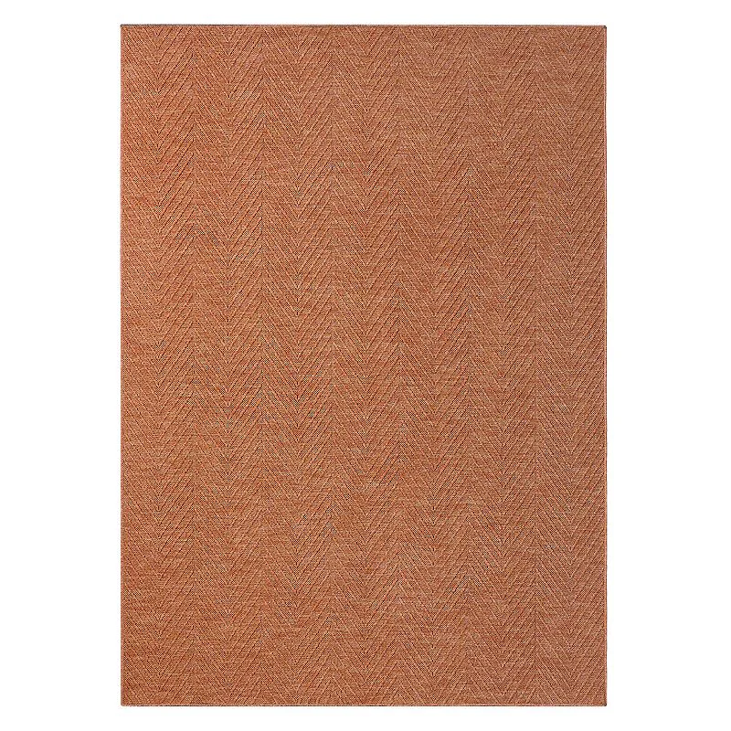 TOWN & COUNTRY BASICS Pax Herringbone Textured Area Rug