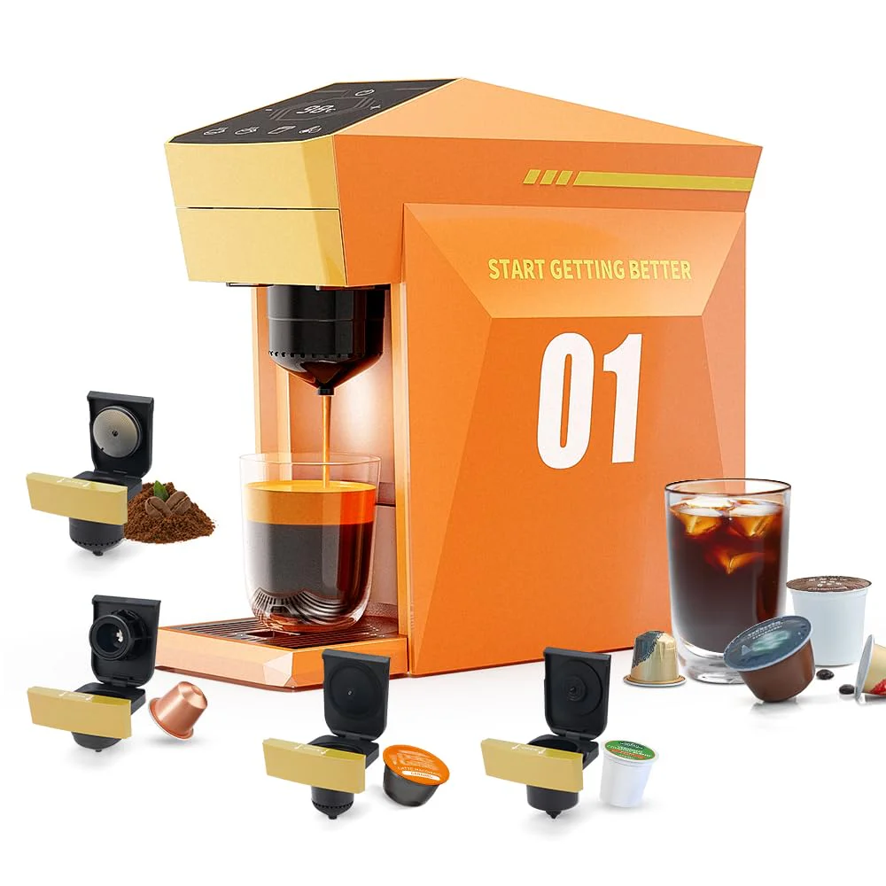 BENFUCHEN 4-in-1 Single Serve Coffee Maker
