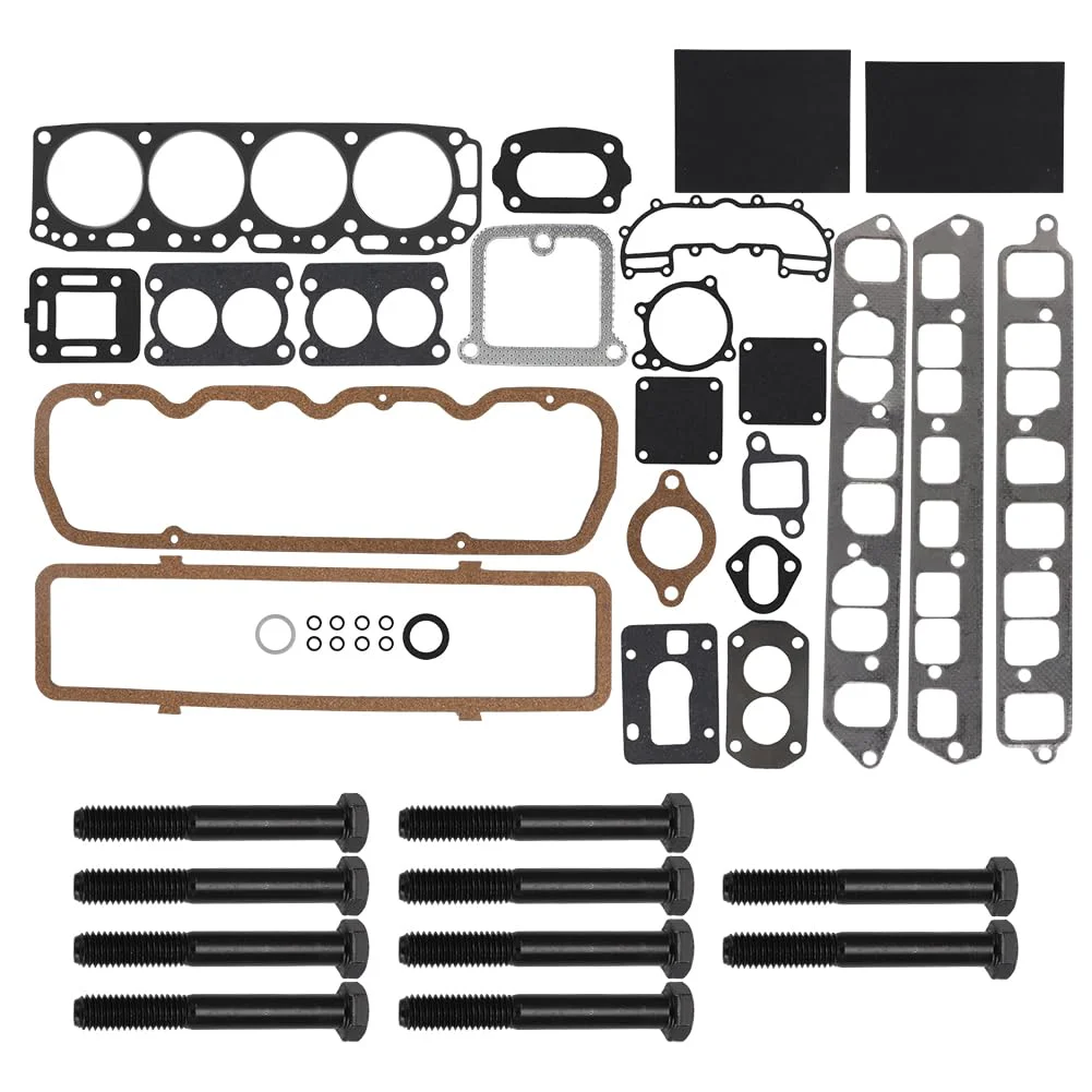 AUTOVIC Head Gasket & Bolt Set for Mercruiser Chevy Marine Engines