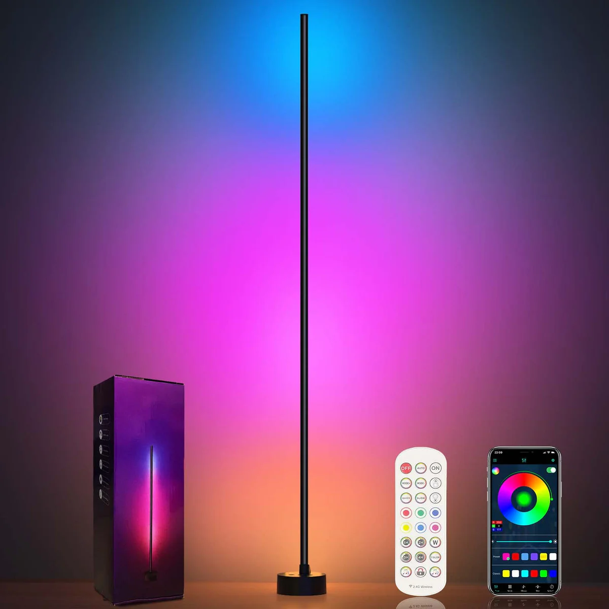 Miortior Modern LED Floor Lamp