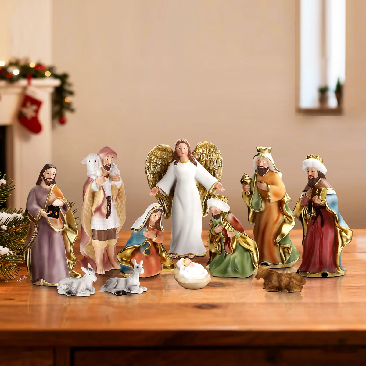 MADHOLLY Nativity Set