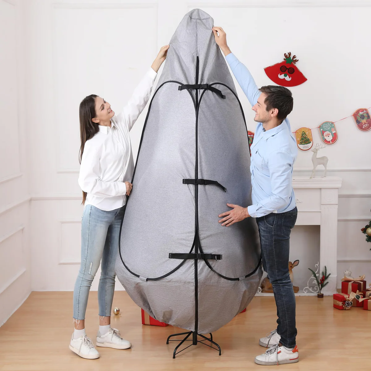 UNARK Upright Christmas Tree Storage Bag Cover