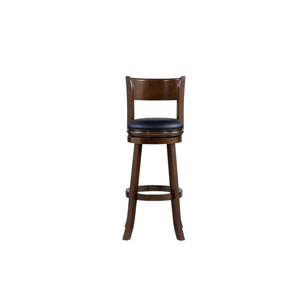 Boraam Palmetto Extra Tall Swivel Stool Cappuccino Finish